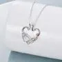 ONEFINITY 925 Sterling Silver Ring Holder Necklace Love Nurse Stethoscope Pendant Necklace Wedding Engagement Anniversary Infinity Love Gifts for Her, Wife, Girlfriend ONEFINITY 925 Sterling Silver Ring Holder Necklace Love Nurse Stethoscope Pendant Necklace Wedding Engagement Anniversary Infinity Love Gifts for Her, Wife, Girlfriend
