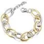 CIUNOFOR CZ Bracelet for Women Girls Wide Cuban Curb Link Bracelet Italian Style Oval Bracelet Silver Rose Gold Plated Adjustable Stainless Steel Chain with Round Disc Charm CIUNOFOR CZ Bracelet for Women Girls Wide Cuban Curb Link Bracelet Italian Style Oval Bracelet Silver Rose Gold Plated Adjustable Stainless Steel Chain with Round Disc Charm