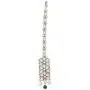 Aheli Classy Faux Kundan Beaded Pearl Long Necklace with Maang Tikka Set Indian Ethnic Wedding Bridal Jewelry for Women Aheli Classy Faux Kundan Beaded Pearl Long Necklace with Maang Tikka Set Indian Ethnic Wedding Bridal Jewelry for Women