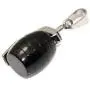 Fusamk Hip Hop Stainless Steel Grenade Pendant Charm Necklace with 24'' Box Chain Fusamk Hip Hop Stainless Steel Grenade Pendant Charm Necklace with 24'' Box Chain