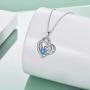 ONEFINITY Sister Necklaces 925 Sterling Silver Always My Sister Forever My Friend Necklace for Women Sister Love Heart Pendant Gift Jewelry
