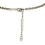 SPUNKYsoul Boho Antique Gold or Silver Tribal Crescent Moon Faceted Crystal Long Necklace for Women