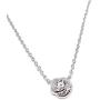 Kate Spade New York Infinity & Beyond Knot Silver Plated Charm Pendant Necklace