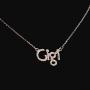 ENSIANTH Gigi Necklace Grandma Jewelry Gigi Letter Necklace Nana Mimi Grammy Gigi Gift Family Jewelry
