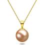 Japanese AAAA 6-13mm Pink Freshwater Cultured Pearl Pendant Necklaces for Women 16-18 Inch Silver Necklace Pendants - Orien Jewelry