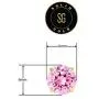 SOLIDGOLD - Real 14K Gold Round Pink CZ Stud Earrings | 0.030-4.00 CTW | Yellow, Rose & White Gold