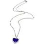 2 Pcs Temperature Sensing Color Changing Heart Locket Mood Pendant Necklace & Ring Colorful Transfer Womens Fashion Pendant Necklaces Stainless Steel Jewelry as Birthday for Women Girls