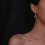 Jertom 14k Gold Plated Copper Teardrop Ab Stone Cubic Zirconia Rhinestone Crystal Hook Dangling Earrings for Women Girls Jertom 14k Gold Plated Copper Teardrop Ab Stone Cubic Zirconia Rhinestone Crystal Hook Dangling Earrings for Women Girls