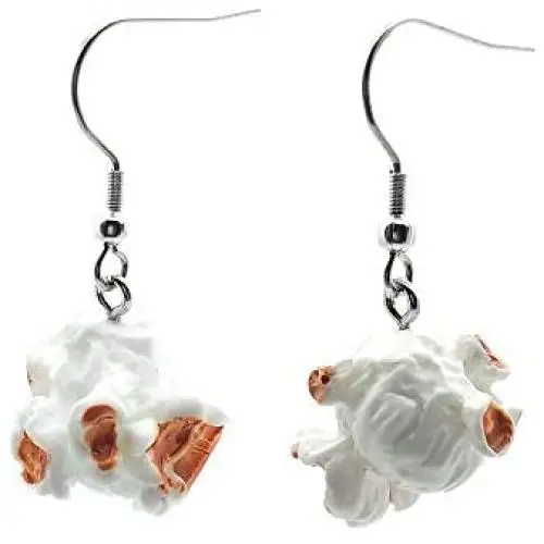 Funny Popcorn Fried Chicken Food Drop Earrings For Women Girl DIY Handmade Creative Unique Dangle Earrings Jewelry Funny Popcorn Fried Chicken Food Drop Earrings For Women Girl DIY Handmade Creative Unique Dangle Earrings Jewelry