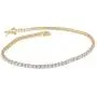 TJD 1.00 Carat (Ctw) Natural Diamond Classic Tennis Bracelet in 10K Yellow Gold (I-J Color, I2-I3 Clarity) Jewelry Gifts For Women (White Gold)