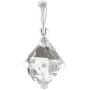 Starborn Herkimer Diamond Pendant in Sterling Silver