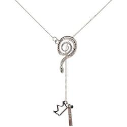 Riverdale Serpent Lariat Charm Necklace
