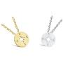 Hundred River Friendship Clover Necklace Unicorn Good Luck Elephant Necklace with Message Card Gift Card（2&3pack）