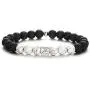 LIU JUN Bead Bracelets for Women, Anxiety 12 Constellations Mens Bracelets Friendship Charm Best Friend Sister Gifts Jewelry