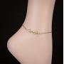 Nanafast Constellation Anklet Adjustable Zodiac Sign Anklet Bracelet Stainless Steel Astrology Link Anklet for Women Girls Birthday Gifts