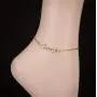 Nanafast Constellation Anklet Adjustable Zodiac Sign Anklet Bracelet Stainless Steel Astrology Link Anklet for Women Girls Birthday Gifts