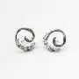 ORDOR 14K black -plated-brass Circle stud Earrings For Women 0.79'' x 0.79''/Silver post/Nickel free/brass, Cubic Zirconia(white color)… ORDOR 14K black -plated-brass Circle stud Earrings For Women 0.79'' x 0.79''/Silver post/Nickel free/brass, Cubic Zirconia(white color)…