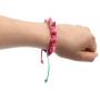 Adjustable Rainbow Spike Bracelet, Stone Material (3 Pieces)