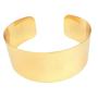 Fstrend Statement Chunky Choker Gold Plated African Necklace Costume Party Jewelry Accessories for Women and Girls (Gold)