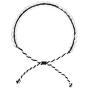 BYONDEVER Transparent Glass Bead Ocean Bracelets Adjustable Handmade Weaving Rope Friendship Jewelry Unisex