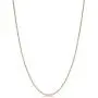 Kooljewelry Rose Gold Over Silver 1.2 mm Round Cable Chain Necklace (16, 18, 20, 22, 24 or 30 inch) Kooljewelry Rose Gold Over Silver 1.2 mm Round Cable Chain Necklace (16, 18, 20, 22, 24 or 30 inch)