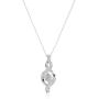 10k Diamond Pendant Necklace, 18''