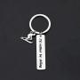 Gzrlyf Id Rather be Skiing Keychain Funny Skiing Gifts for Skier Ski Lovers Ski Coach Gift