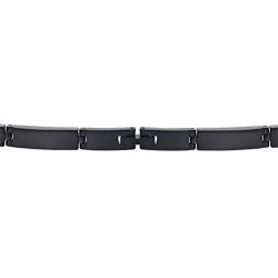 In Season Jewelry Black Stainless Steel Ilde de Orula Bracelet Santeria Green Yellow Babalawo