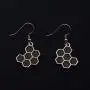 MAOFAED Bee Gift Honeycomb Jewelry Beehive Jewelry Bee Hive Jewelry Honeycomb Hive Hoop Earring MAOFAED Bee Gift Honeycomb Jewelry Beehive Jewelry Bee Hive Jewelry Honeycomb Hive Hoop Earring