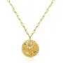 YBMYCM Birth Month Flower Pendant Necklaces 18K Real Gold Plated Dainty Simple Floral Disc Pendant Minimalist Personalized Everyday Jewelry for Mom Daughter Gift for Her YBMYCM Birth Month Flower Pendant Necklaces 18K Real Gold Plated Dainty Simple Floral Disc Pendant Minimalist Personalized Everyday Jewelry for Mom Daughter Gift for Her