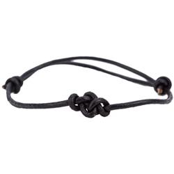 Simple Style Varieties of Irish Love Knot Leather Bracelet Romantic Gift for People