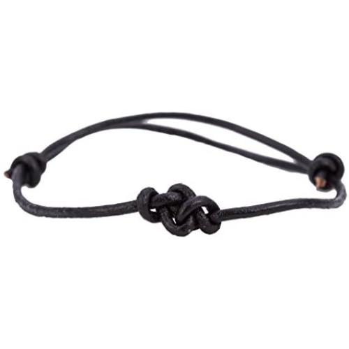 Simple Style Varieties of Irish Love Knot Leather Bracelet Romantic Gift for People