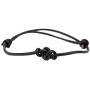 Simple Style Varieties of Irish Love Knot Leather Bracelet Romantic Gift for People