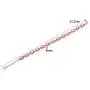 CiNily Adjustable Fire Opal Bracelets for Women Girls 18K White Gold/Rose Gold Plated Gemstone Bracelet Opal Jewelry Gifts
