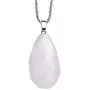 Natural Gemstone Pendant Necklace Healing Crystal Quartz Reiki Chakra Gem Stones 18 Inch Jewelry Women Girls Men Birthday Gifts 24 Stainless Steel Chain