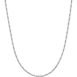 Savlano 925 Sterling Silver 1.5mm Italian Solid Figaro Link Chain Necklace Comes Gift Box for Men & Women - Made in Italy