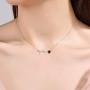 UCADRIT Faith Hope Love Necklace with Simulated Birthstone Sterling Silver Faith Hope Love Nurse Jewelry Gift for Women