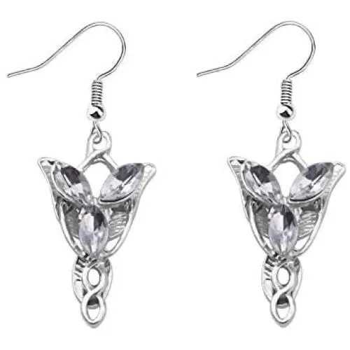 SEIRAA Fairy princess Dangle Earring Arwen Evenstar Pendant Jewelry for Her