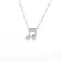 Your Always Charm Music Lover Gifts,Treble Clef Music Note Necklace 16''-18'' Your Always Charm Music Lover Gifts,Treble Clef Music Note Necklace 16''-18''