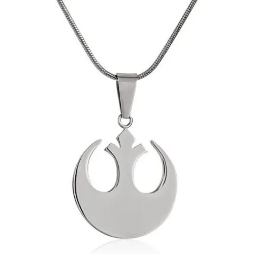Star Wars Jewelry Unisex Rebel Alliance Stainless Steel Pendant Necklace, 24'' (SALES1SWMD) Star Wars Jewelry Unisex Rebel Alliance Stainless Steel Pendant Necklace, 24'' (SALES1SWMD)