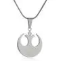 Star Wars Jewelry Unisex Rebel Alliance Stainless Steel Pendant Necklace, 24'' (SALES1SWMD) Star Wars Jewelry Unisex Rebel Alliance Stainless Steel Pendant Necklace, 24'' (SALES1SWMD)
