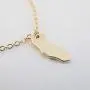 HONEYCAT California Necklace in Gold, Rose Gold, or Silver | Minimalist, Delicate Jewelry HONEYCAT California Necklace in Gold, Rose Gold, or Silver | Minimalist, Delicate Jewelry