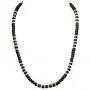 BlueRica Brown Coconut Wood and Puka Shell Beads Necklace BlueRica Brown Coconut Wood and Puka Shell Beads Necklace