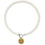 Pearl Pendant Necklace for Women,Y2k Fashion Pearls Strand for Egirl Eboy,Dainty Cute Smiley Toggle Necklace Jewelry for Women Girls