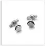 Xusamss Punk Piercing Music Earrings Stainless Steel Note Stud Earrings Xusamss Punk Piercing Music Earrings Stainless Steel Note Stud Earrings