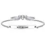 SOUSYOKYOSAM Dainty Cuff Bracelet - NOT Alone - Newly Pregnant Mom Long Distance Friend Jewelry Gift Ideas