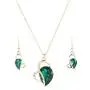 2Pcs/Set Heart Color Drop Dangle Necklace & Earring for Women, 14K Gold Plated Dainty Crystals Heart-Shape Pendant Necklace & Earring Jewelry Gifts for Women Girls 2Pcs/Set Heart Color Drop Dangle Necklace & Earring for Women, 14K Gold Plated Dainty Crystals Heart-Shape Pendant Necklace & Earring Jewelry Gifts for Women Girls