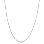 Savlano 925 Sterling Silver 1.5mm Solid Italian Rope Diamond Cut Twist Link Chain Necklace With Gift Box For Men & Women - Made in Italy