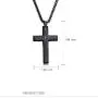 Rnivida Mens Stainless Steel Cross Necklace with Lords Prayer Inscription, Cross Pendant Necklace Rnivida Mens Stainless Steel Cross Necklace with Lords Prayer Inscription, Cross Pendant Necklace