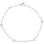 HONEYCAT Milky Way Disc Chain Bracelet in Gold, Rose Gold, or Silver | Minimalist, Delicate Jewelry